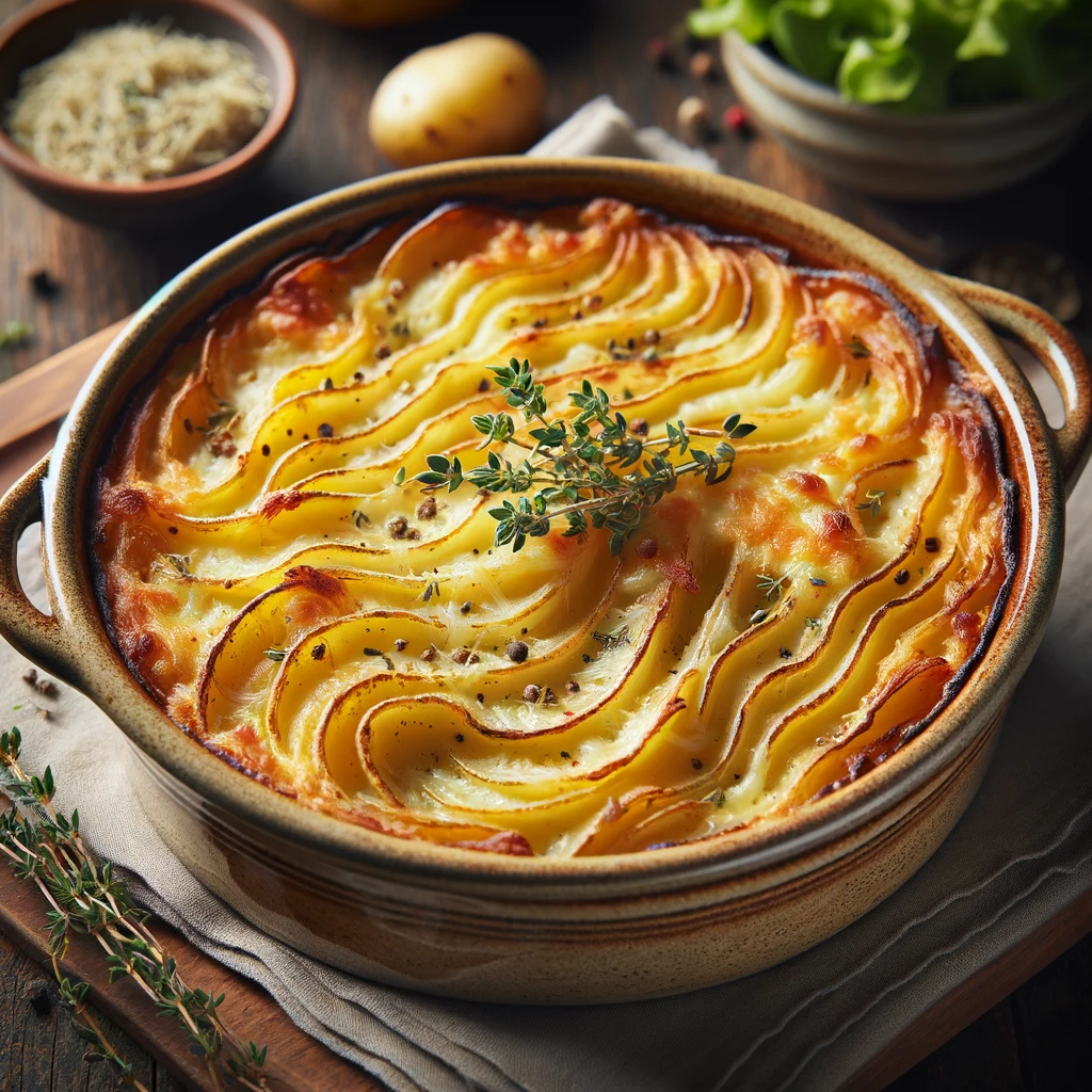 Gratin Dauphinois aux Épices Bio