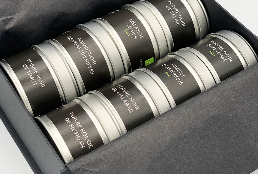 Coffret 8 Poivres