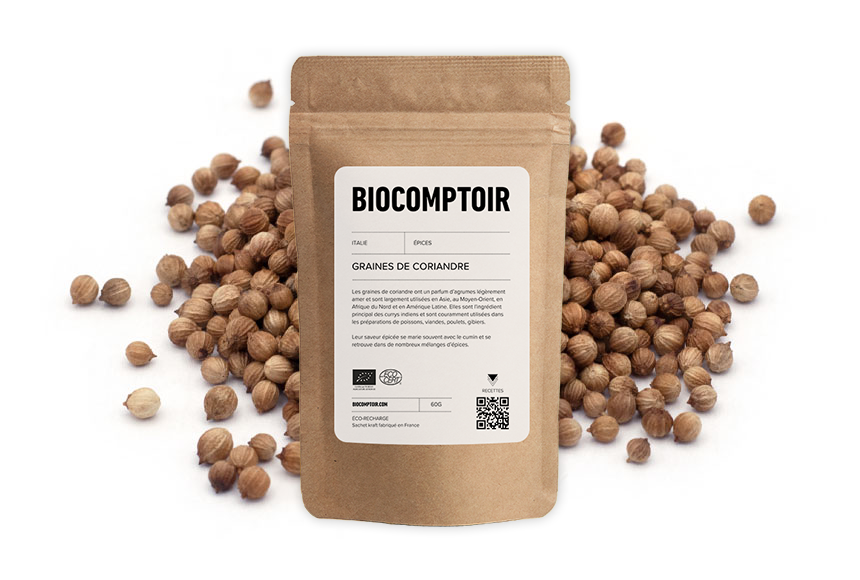 Coriandre graine bio