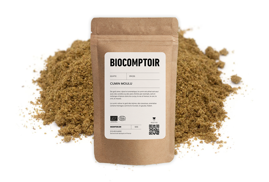 Cumin moulu bio