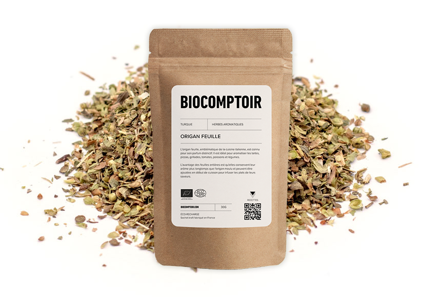 Origan feuille bio