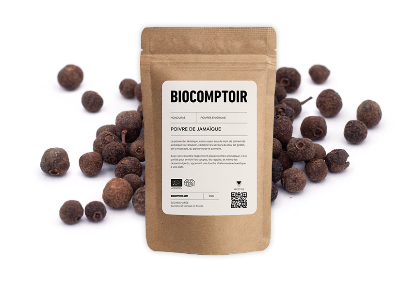 Poivre de Jamaïque entier bio