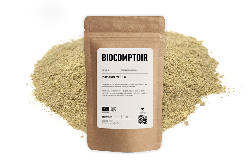 Romarin moulu bio