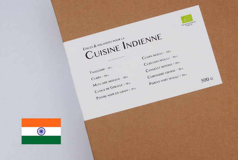 Box cuisine Indienne - biocomptoir