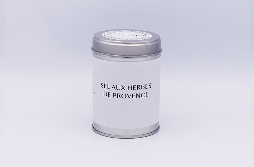 Sel aux herbes de Provence en boite
