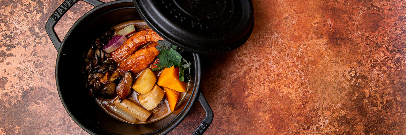 Une cocotte de légumes mijotée aux épices