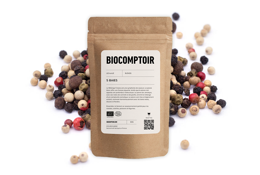 Mélange 5 baies bio