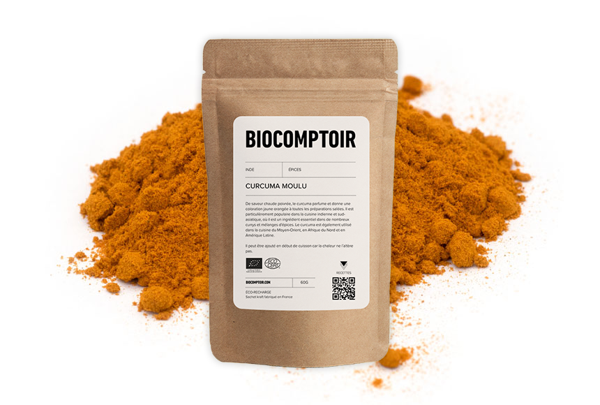 Curcuma moulu bio