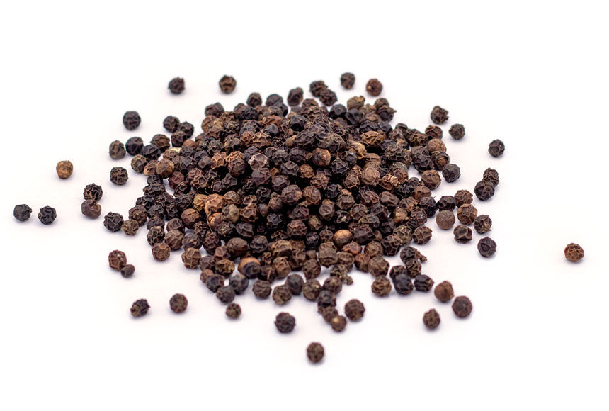 Poivre noir grain éco-recharge 50g, Epices, poivres