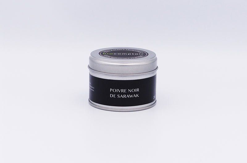 Poivre de Sarawak en boite